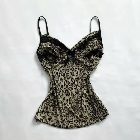 Leopard Cami Top
